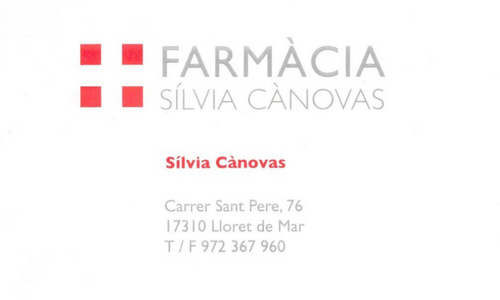 FarmàciaSílviaCànovas